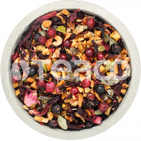 Чай TEACO Смородина с брусничным листом, яблоком и гибискусом, 100 гр.