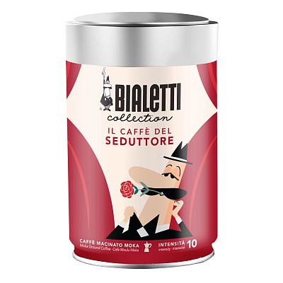 Кофе молотый Bialetti Moka Seduttore, 250 гр. (ж/б)