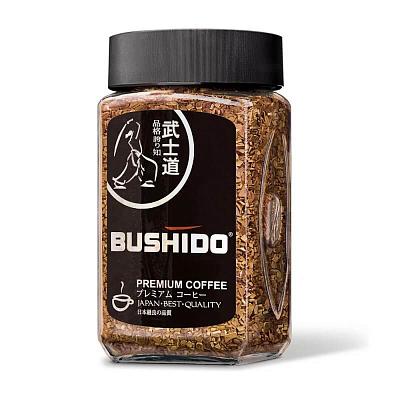 Кофе растворимый Bushido Black Katana, 100 гр. (ст/б)