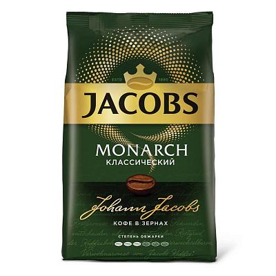 Кофе в зернах Jacobs Monarch Классический, 230 гр.