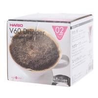 Воронка (пуровер) HARIO V60 VDC-02R красная, керамика