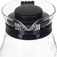 Чайник Tiamo сервировочный HG2314 стекло, черный 450 мл