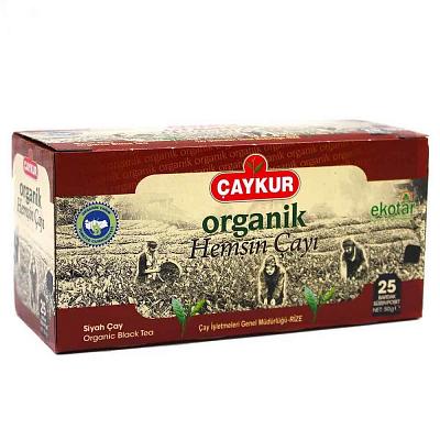Чай черный пакетированный Caykur Organic (25 пак. х 3.2 гр.)