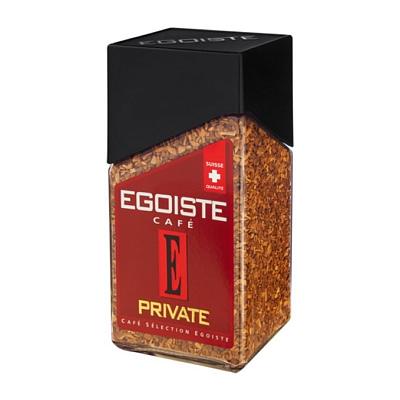 Кофе растворимый Egoiste Private, 100 гр. (ст/б)
