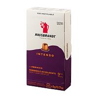 Кофе в капсулах Hausbrandt Nespresso Intenso, 10 коробочек (100 шт)