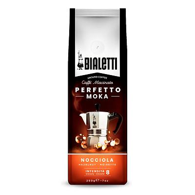 Кофе молотый Bialetti Perfetto Moka Nocciola Hazelnut, 250 гр. 